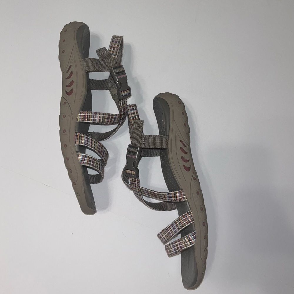 Skechers outdoor lifestyle slip ons colorful strappy sandals size 11 Women's - Picture 7 of 10